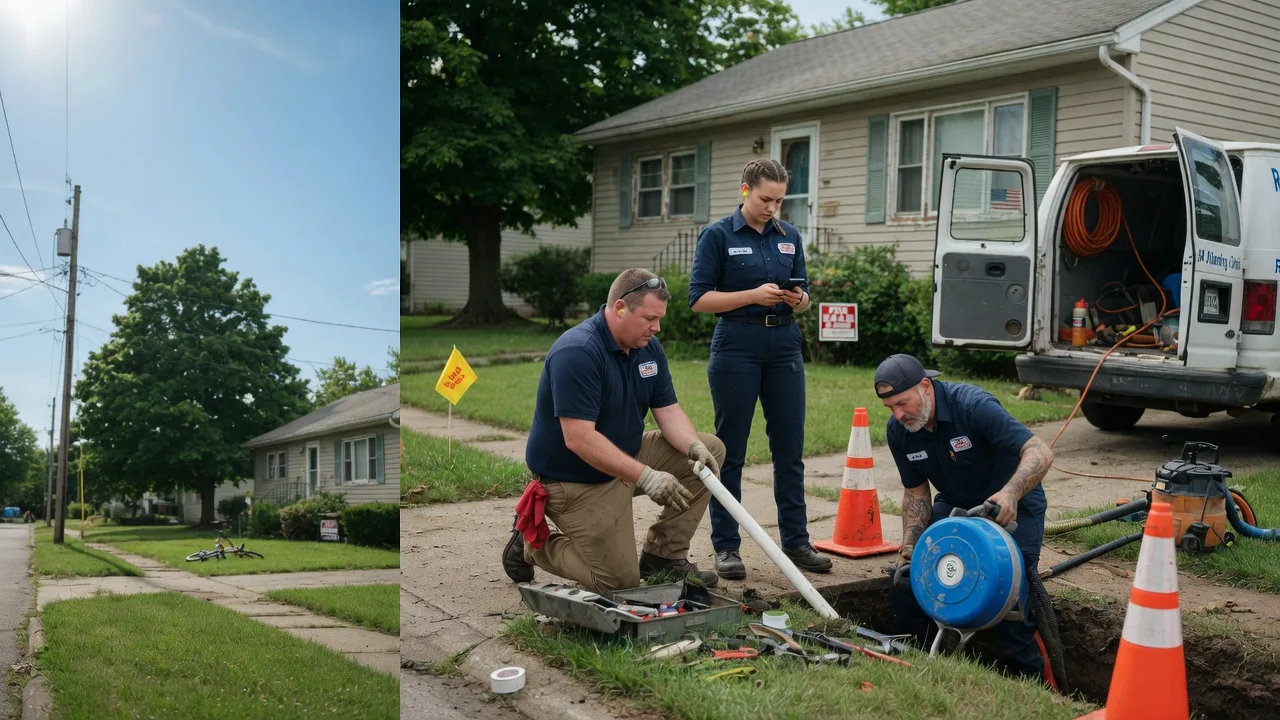 Sewer Line Repair in Harrington, WA near me